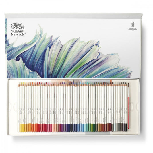 Estojo Lápis Aquarela Studio Collection Winsor & Newton 50 Peças
