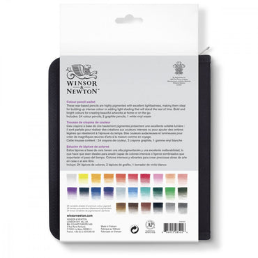 Estojo Lápis de Cor Studio Collection Winsor & Newton 27 Peças