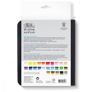 Estojo Lápis Aquarela Studio Collection Winsor & Newton 26 Peças