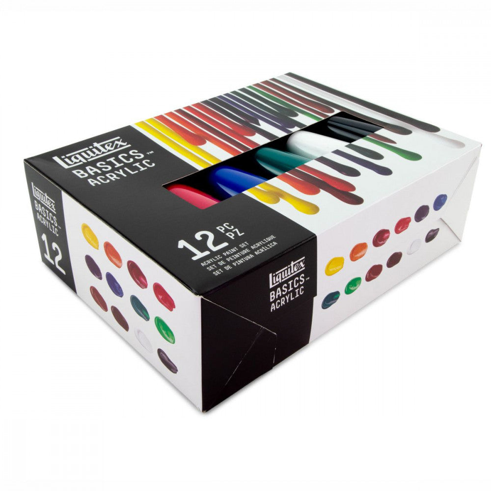 Tinta Acrílica Liquitex Basics 118ml 12 Cores