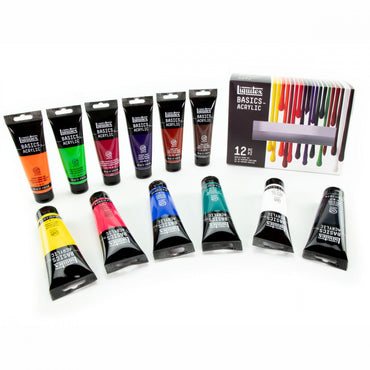 Tinta Acrílica Liquitex Basics 118ml 12 Cores