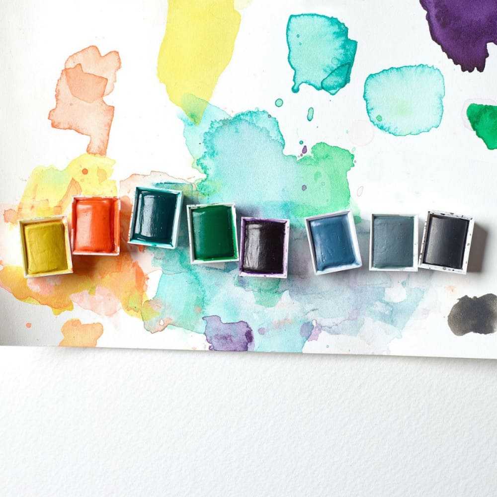 Tinta Aquarela Winsor & Newton Profissional Pastilha Edição Revival Collection