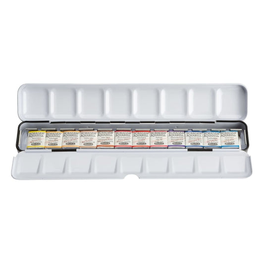 Tinta Aquarela Schmincke Horadam Pastilha 12 Cores Hazel Soan
