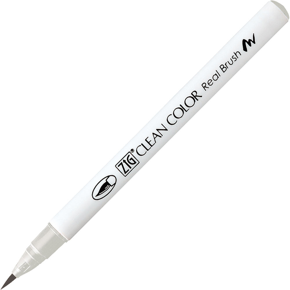 Caneta Pincel Kuretake Zig Clean Color Real Brush Fog Gray 904