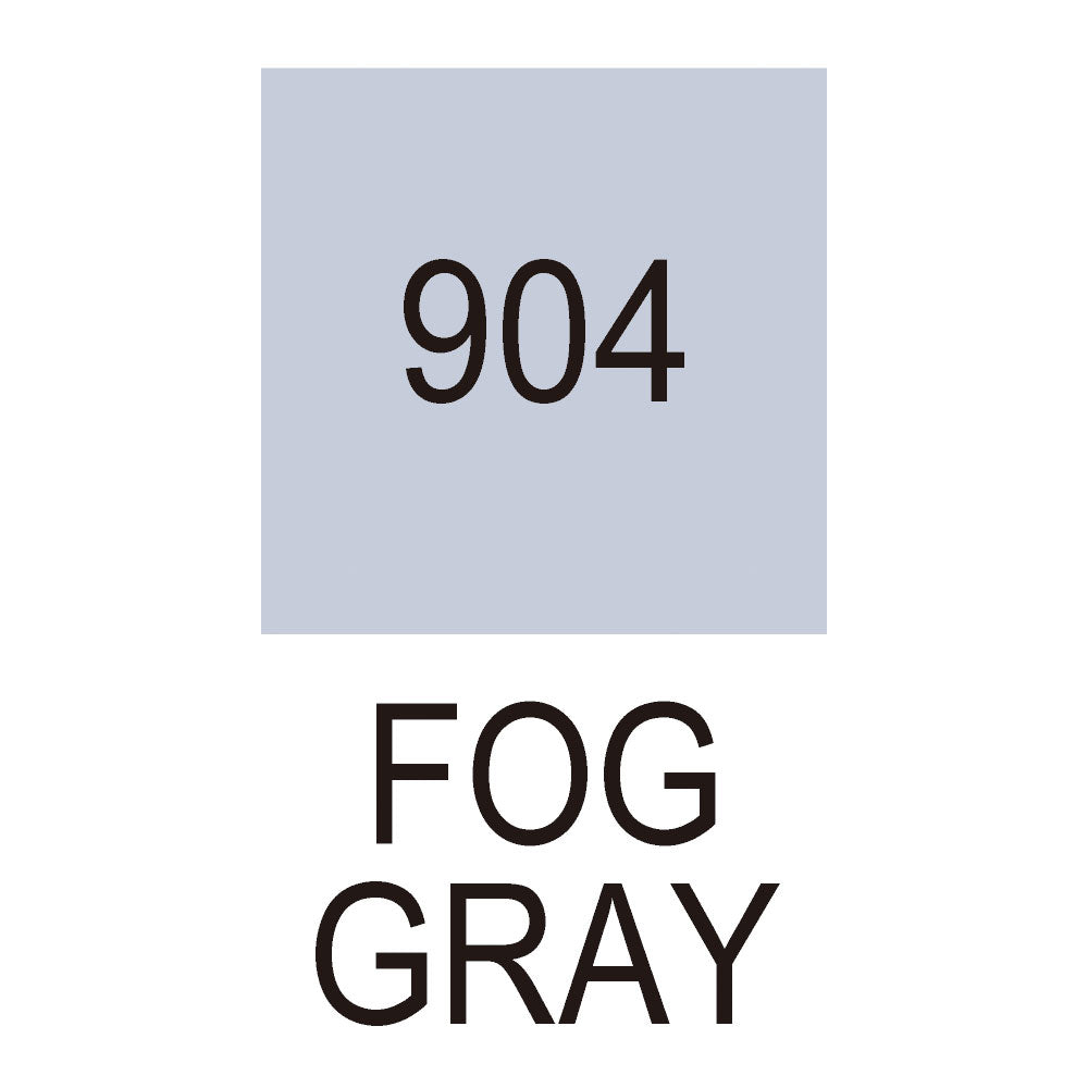 Caneta Pincel Kuretake Zig Clean Color Real Brush Fog Gray 904
