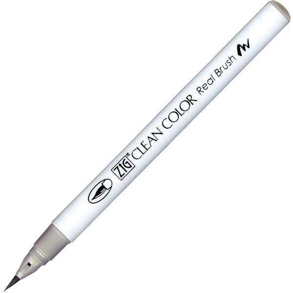 Caneta Pincel Kuretake Zig Clean Color Real Brush Warm Gray 3 907