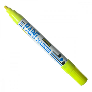 Caneta Permanente Paint Marker CKS Amarelo Neon