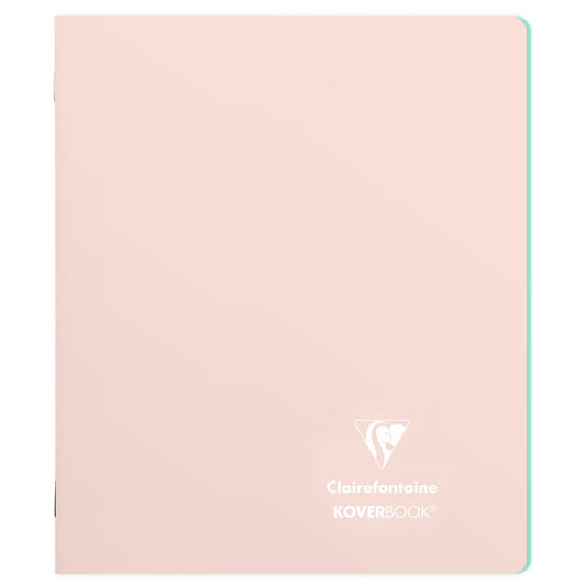 Caderno Pautado Koverbook Clairefontaine A5 Rose Pastel
