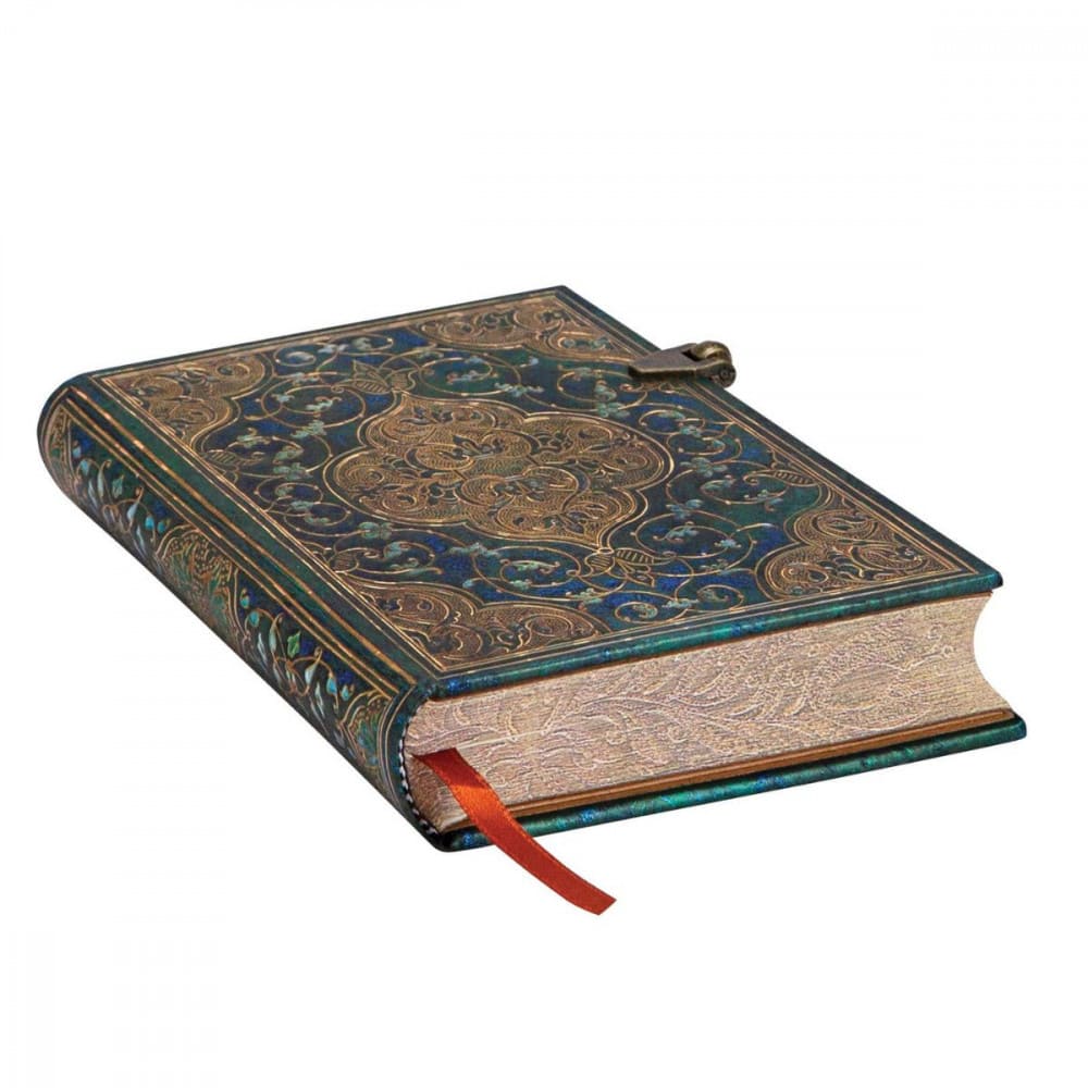 Paperblanks Turquoise Chronicles Capa Dura Mini Pautado
