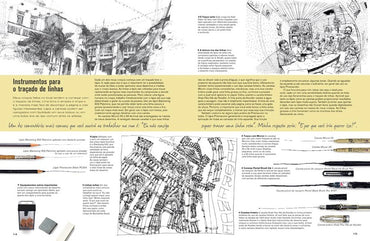 Urban Sketching - Guia Completo de Técnicas de Desenho Urbano