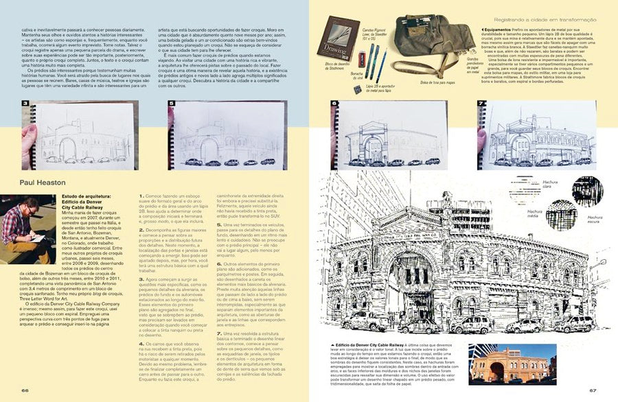 Urban Sketching - Guia Completo de Técnicas de Desenho Urbano