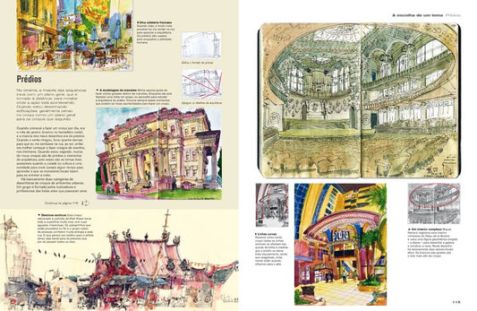 Urban Sketching - Guia Completo de Técnicas de Desenho Urbano