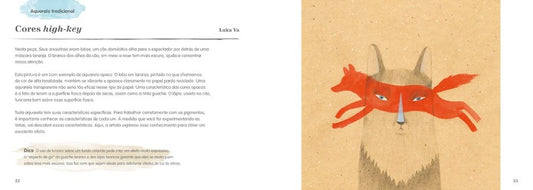 Aquarela - Inspiração e Técnicas de Artistas Contemporâneos