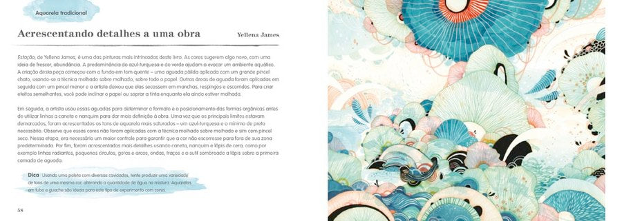 Aquarela - Inspiração e Técnicas de Artistas Contemporâneos