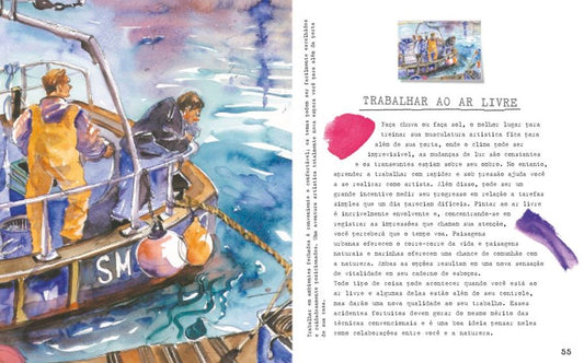 Aquarela na Prática - Materiais, Técnicas e Projetos