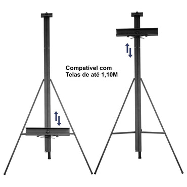 Cavalete de Alumíno Estúdio Grande Profissional Sinoart
