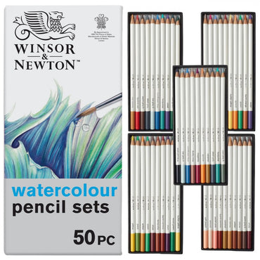 Estojo Lápis Aquarelável Winsor & Newton 50 Cores