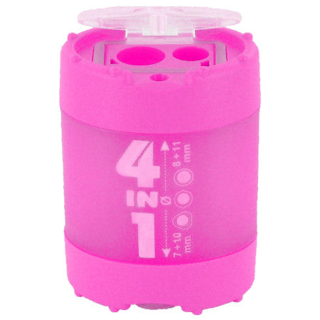 Apontador com Depósito 4 em 1 KUM Germany Rosa