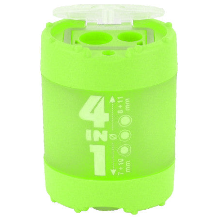 Apontador com Depósito 4 em 1 KUM Germany Verde