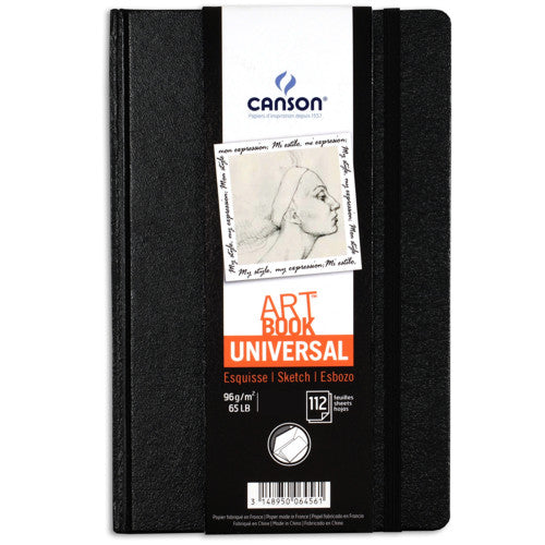 Bloco Sketchbook e Esboço ART BOOK Universal Canson 14x21,6cm