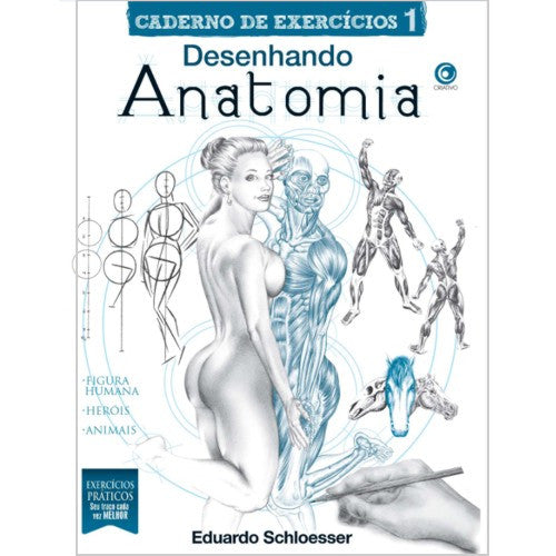 Caderno de Exercícios Desenhando Anatomia