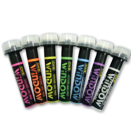 Marcador Para Vidro Window Marker 07 Cores