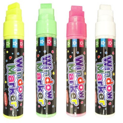 Caneta Para Vidro Window Marker 04 Cores