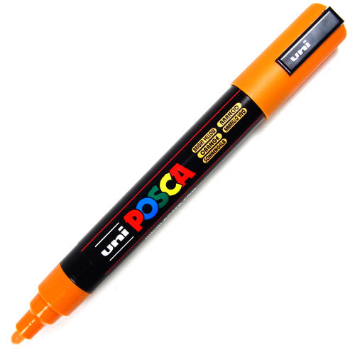 Caneta Posca Uni Ball PC-5M Amarela Brilhante