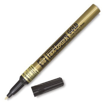 Caneta Permanente Pen Touch 1.0mm Ouro Sakura