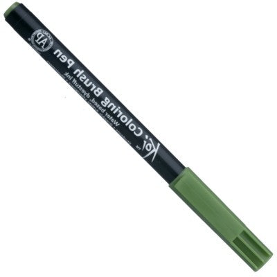 Caneta Ponta de Pincel Koi Sakura 130 Sap Green