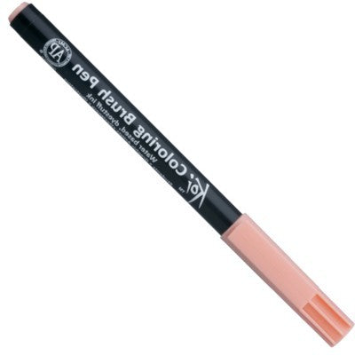 Caneta Ponta de Pincel Koi Sakura 205 Coral Red