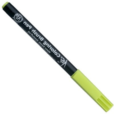 Caneta Ponta de Pincel Koi Sakura 032 Fresh Green