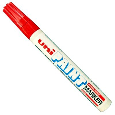 Caneta Paint Marker PX-20 Vermelha