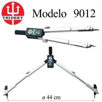 Compasso TRIDENT 9012 Hastes Prolongadoras