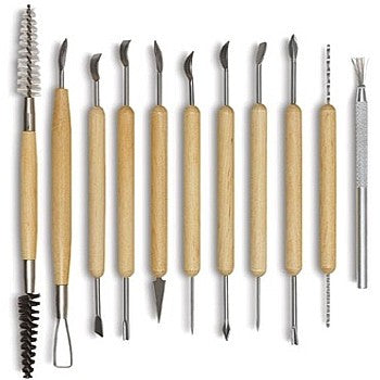 Ferramentas Para Modelagem 11 Peças SFT036