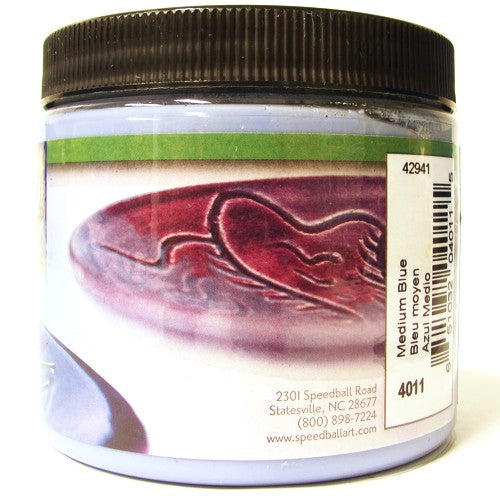 Esmalte Alta Temperatura Speedball 4011 Med Blue 450ml