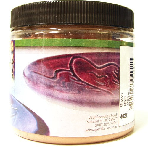 Esmalte Alta Temperatura Speedball 4021 Brown 450ml