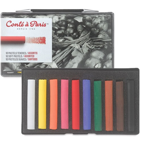 Pastel Seco Conté à Paris Soft 10 Cores