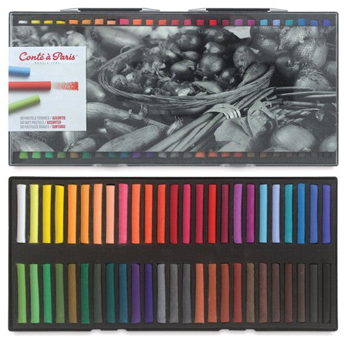 Pastel Seco Conté à Paris Soft 50 Cores