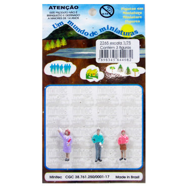 Figuras Para Maquetes 1/75 2265 Minitec 03 Peças