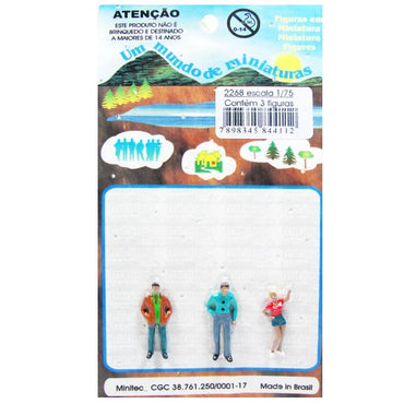 Figuras Para Maquetes 1/75 2268 Minitec 03 Peças