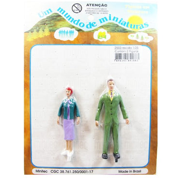 Figuras Para Maquetes 1/25 2503 Minitec 02 Peças