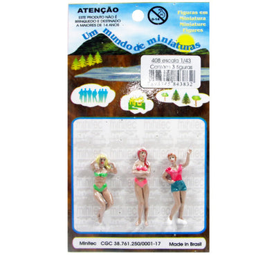 Figuras Para Maquetes 1/43 408 Minitec 03 Peças