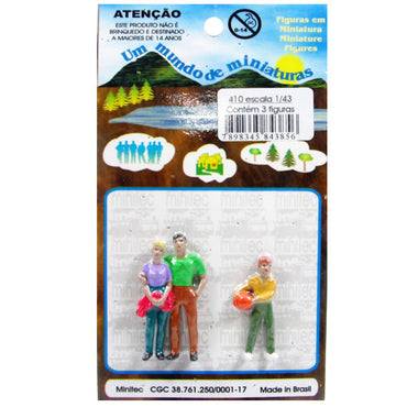 Figuras Para Maquetes 1/43 410 Minitec 02 Peças