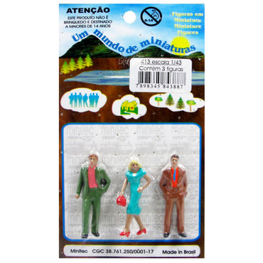 Figuras Para Maquetes 1/43 413 Minitec 03 Peças