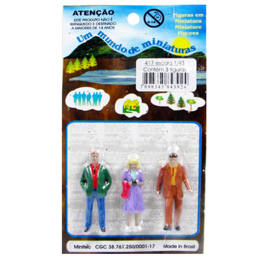 Figuras Para Maquetes 1/43 417 Minitec 03 Peças