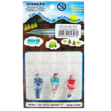 Figuras Para Maquetes 1/43 422 Minitec 03 Peças