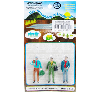 Figuras Para Maquetes 1/50 680 Minitec 03 Peças