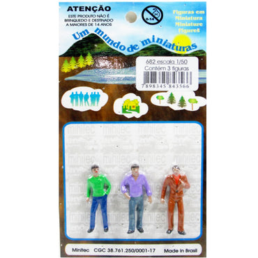Figuras Para Maquetes 1/50 682 Minitec 03 Peças