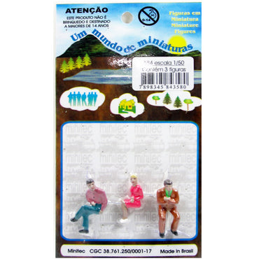 Figuras Para Maquetes 1/50 684 Minitec 03 Peças